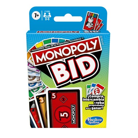 Hasbro Gaming - Juego De Mesa Monopoly Bid
