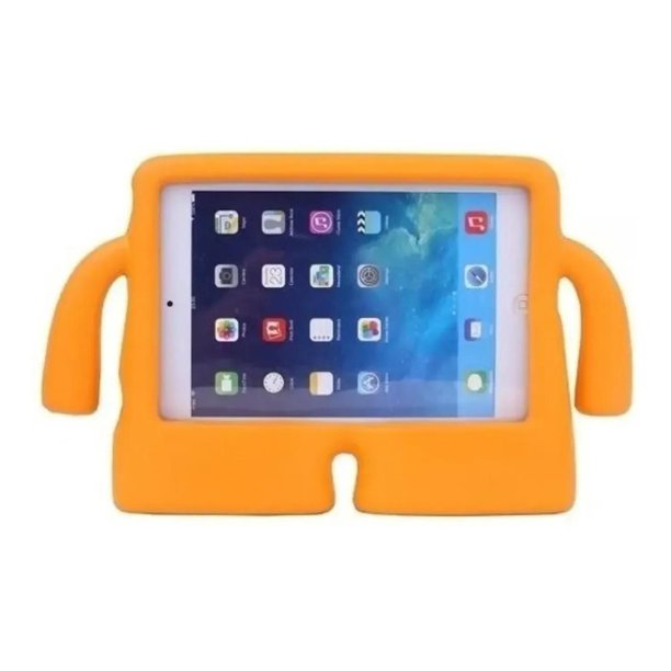 Carcasa Silicona Antigolpes Tablet 8 Pulgadas Universal naranja