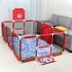 thumbnail image 2 of Corral Seguridad Bebes Con Aro De Basket 180cm Rojo, 2 of 3