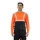 thumbnail image 1 of Polera Reflectiva HW Naranjo Fluor Manga Larga, 1 of 5