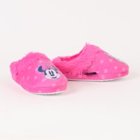 Pantufla Niña Minnie Circulos Rosado Disney