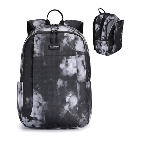 Mommore - Mochila Grande Para Niños Educación Básica 28L - Blanco Y Negro