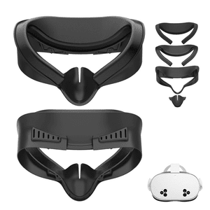 Set De Reemplazo Interfaz Facial Y Espuma Aaronmei Meta Quest 3S Negro