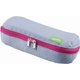 thumbnail image 1 of Funda para bolígrafos Kokuyo Shellbro de gran capacidad, gris x rosa, 1 of 9