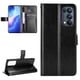 thumbnail image 3 of Funda tipo libro para OPPO Reno 5 Pro 5G, cartera todo‑en‑uno, funda multifuncional con tarjetero y correa de muñeca desmontable, 3 of 4
