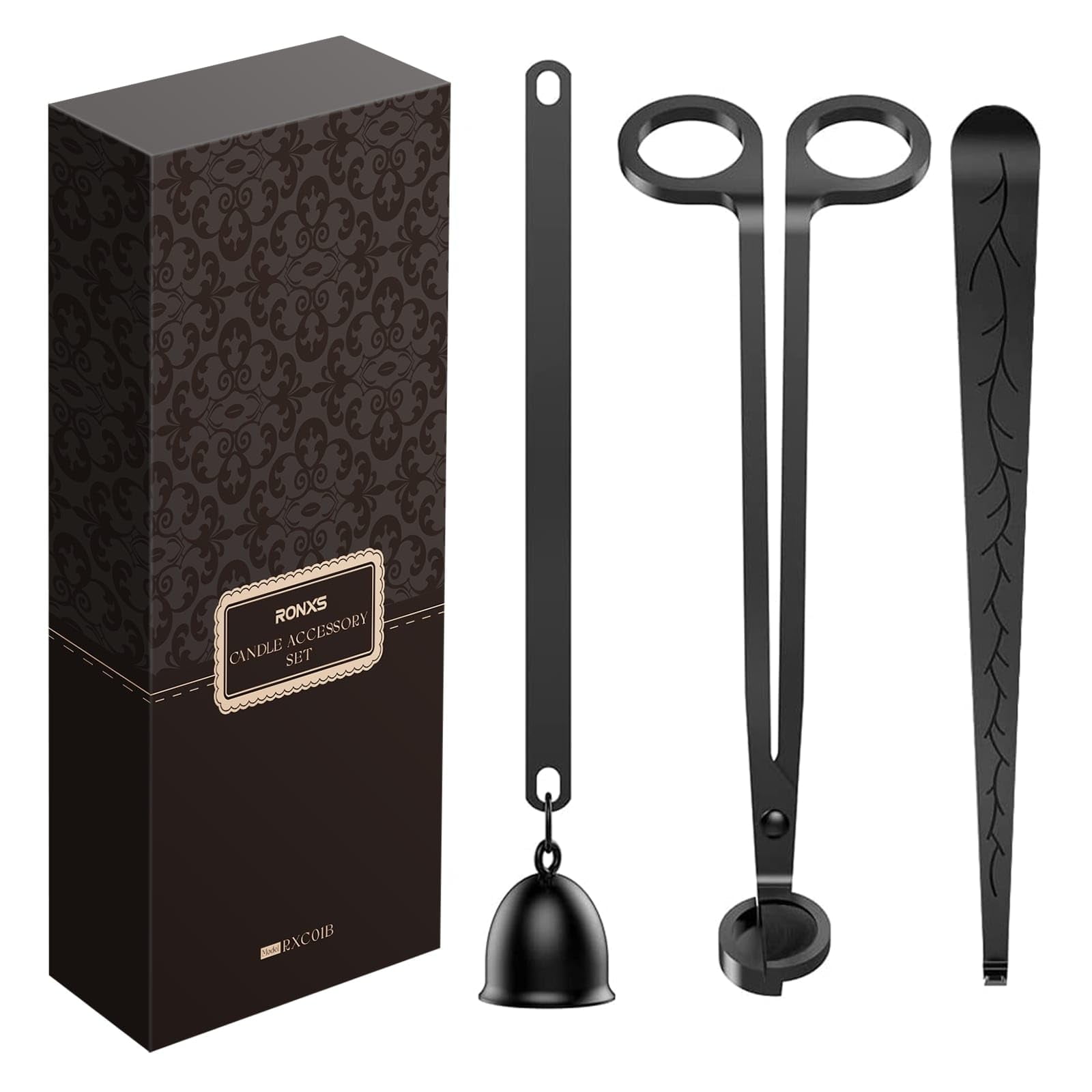 Set De Accesorios Para Velas Ronxs 3 En 1, Cortadora De Mecha Para Velas