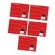 thumbnail image 1 of 50 Bolsas De Regalo De Navidad Con Lazos Para Regalo De Navidad, Año Nuevo, Color Rojo, 1 of 5