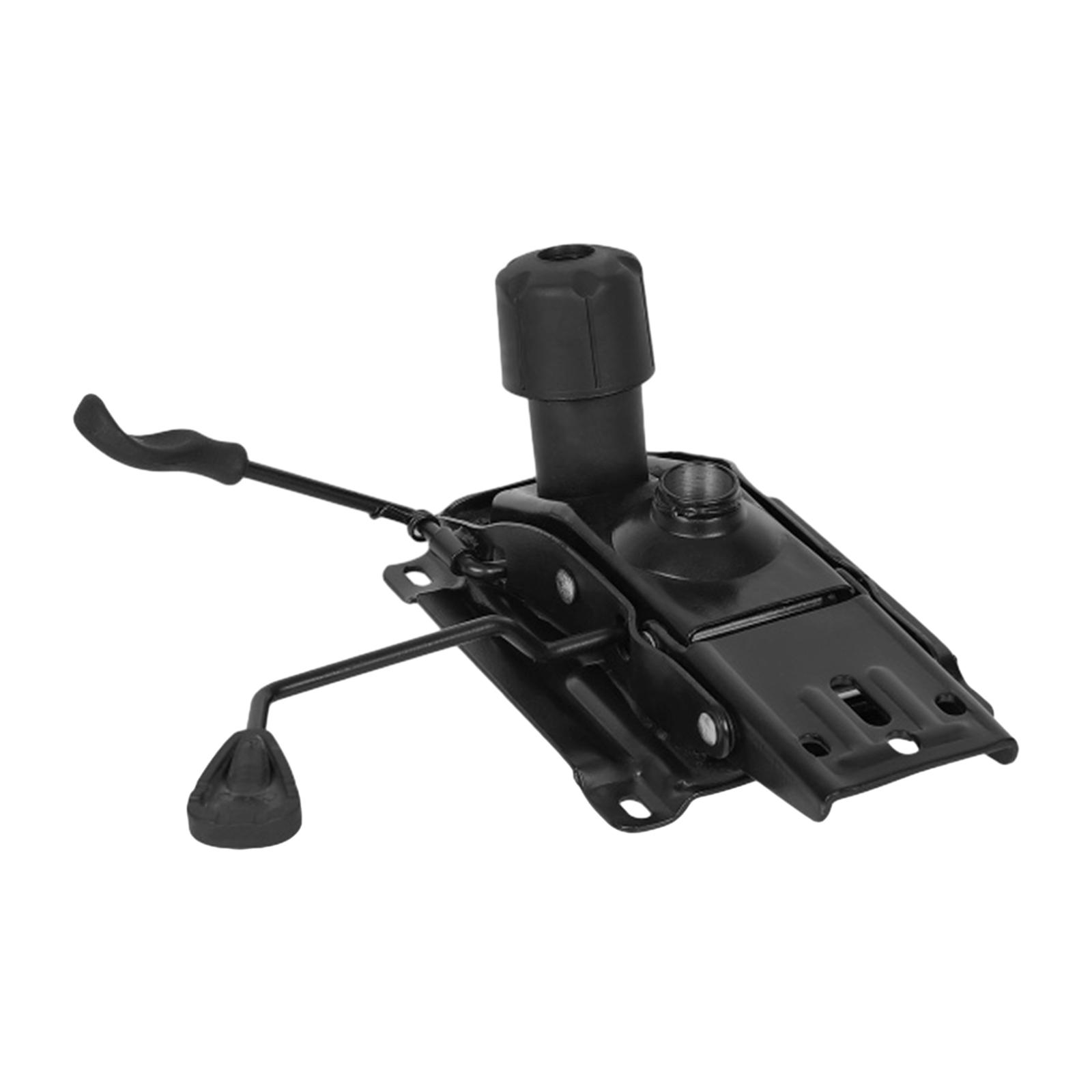 Magideal - Accesorio De Placa Giratoria Para Silla, Reemplazo Portátil Resistente, Mecanismo De Asiento Con Control De Inclinación De Silla De Oficina, Placa Gir