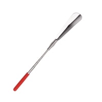 Magideal - Calzador Telescópico, Calzador Ajustable De Material Acero Inoxidable Antideslizante Extendido Para Botas De Material Cuero Para Personas Mayores, Niños, Padres,