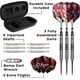thumbnail image 4 of Juego de dardos Viper Blitz con 95% de punta de acero tungsteno, 26 g, con funda, 4 of 9