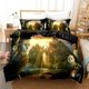 thumbnail image 1 of v134 Bed Sheets Cartoon Penguins Madagascar Bedding Set,Duvet Cover Bed Set Quilt Cover Pillowcase,King Queen Twin Size Boys Girls Adults 3-Piece Bedding Set (1 Duvet Cover + 2 Pillow Shams) Bed Sheet, 1 of 5
