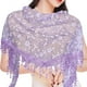 thumbnail image 1 of Elegant Women's Triangle Scarf with Tassel for Church, Weddings, and Bridal Events - Embroidered Lace Shawl with Bandana, 1 of 5
