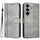 thumbnail image 1 of Funda Cartera para samsung galaxy S26 Protección 360° con Ranuras para Tarjetas y Soporte Gris, 1 of 6