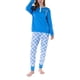 thumbnail image 1 of Pijama Mujer 8538 Celeste XL, 1 of 2