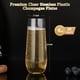 thumbnail image 5 of Copas de champán FOCUSLINE, 9 oz/270 ml, plástico transparente (paquete de 24), 5 of 7
