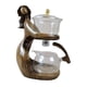 thumbnail image 4 of Tetera De Kung Fu, Tetera De Cristal Kungfu, Juego De Té Para Regalos Navideños, Oficina, Hogar, Marrón, 4 of 5