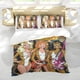 thumbnail image 5 of Josie y las Gatitas Conjunto de sábanas temático, trío de piezas, cómodo y amigable con la piel, diseño único, regalo de decoración para el hogar para familiares, amigos y fans,140cm *210cm, 5 of 6