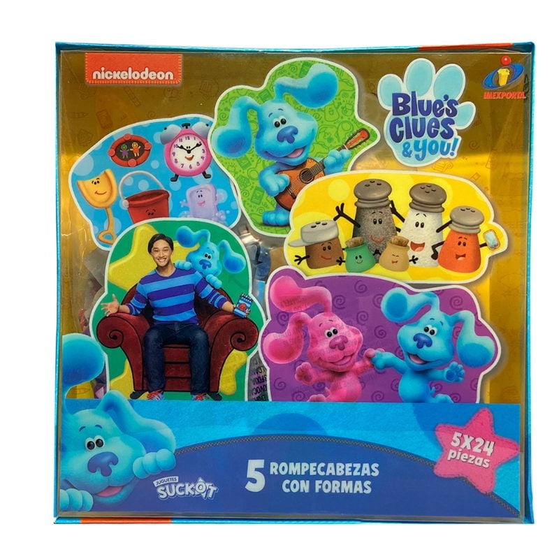 Puzzle Pistas De Blue Rompecabezas Formas