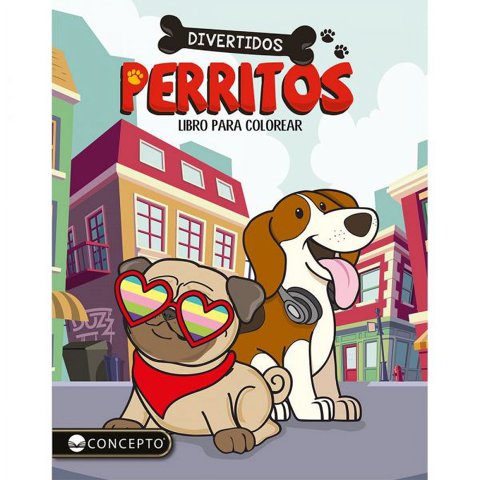 Zig-Zag - Libro Para Colorear, Colores Y Emociones - Divertidos Perritos