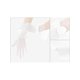 thumbnail image 3 of INSPIRE CHIC Guantes Cortos de Encaje para Mujer con Lazo, Guantes de Malla con Lunares para Boda, Fiesta de Té, Talla Única, Blanco, 3 of 6