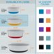 thumbnail image 2 of Tazones para Perro Master Pet Supply 950 ml Azul Marino - Pack de 2, 2 of 9