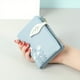 thumbnail image 1 of Floral Print Short Wallet, Bifold Coin Purse, All-Match Credit Card Holder, Portable Purse, 1 of 3