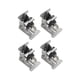 thumbnail image 5 of 4x Bisagras Plegables 0-90 Grados Accesorios Para Mesa Plegable Cajón Escritorio Plata, 5 of 5