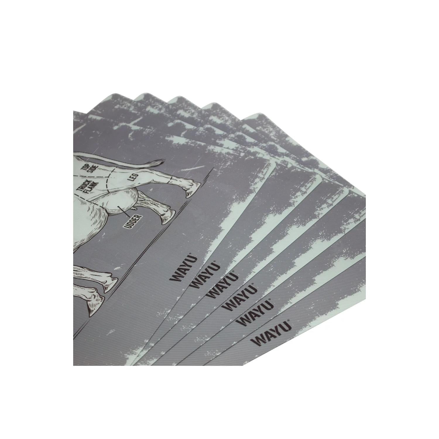 Wayu - Set 6 Individuales Pvc