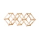 thumbnail image 1 of Estante Para Vinos, Soporte Para Botellas De Vino, Estante De Exhibición Para Encimera, Mueble De Bar, Cocina, Madera, Capacidad Para 5 Botellas, 1 of 5