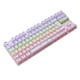 thumbnail image 3 of Teclado T-Dagger Bora Rainbow Lite T-TGK313W-LIT Blanco, 3 of 6