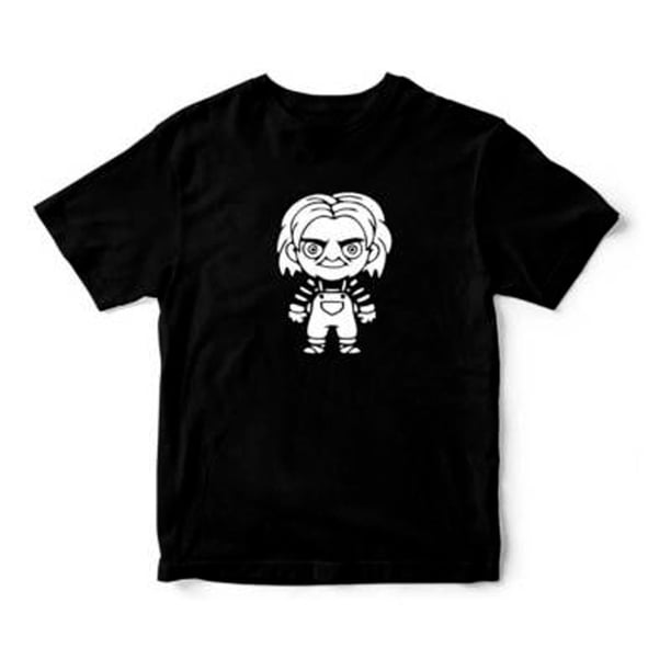 Polera Muñeco Diabolico Cute Halloween Terror Niño Niña