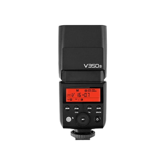 Flash Godox V350S para cámaras Sony con batería de ion de litio