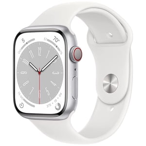 Reloj Inteligente Apple Watch Series 8 Con Gps + Cellular De 45 Mm, Plateado