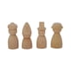 thumbnail image 1 of 4 Uds. De Clavijas De Madera Para Personas, Juego De Simulación Para Ni?os, Proyectos De Manualidades, Juguetes Con Grafiti, 1 of 5