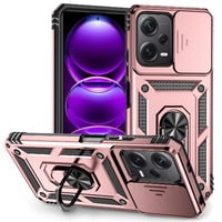 Estuche Gangxun Para Xiaomi Redmi Note 12 5G, Soporte Giratorio 360°, Estilo Mecánico Y Magnético