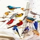 thumbnail image 2 of 30pcs/pack Cute Birds Collection Decorative Sticker, Kawaii Flamingo Scrapbooking Material, Art Label, Cute Stickers, 2 of 4