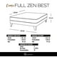 thumbnail image 4 of Cama Europea Zen Best Full 135x190 Cm Tela Chocolate, 4 of 4