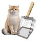 thumbnail image 2 of Recogedor de arena para gato DUSTNIX 16 cm x 13 cm de acero inoxidable, 2 of 7