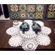 thumbnail image 2 of Mantel redondo Damanni 70 cm blanco de algodón crochet, 2 of 6