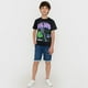 thumbnail image 4 of Polera Niño Kids Manga Corta Minecraft Negro Corona, 4 of 5