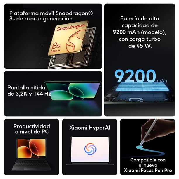 Tableta XIAOMI Pad 8 Ai WiFi Global 11.2