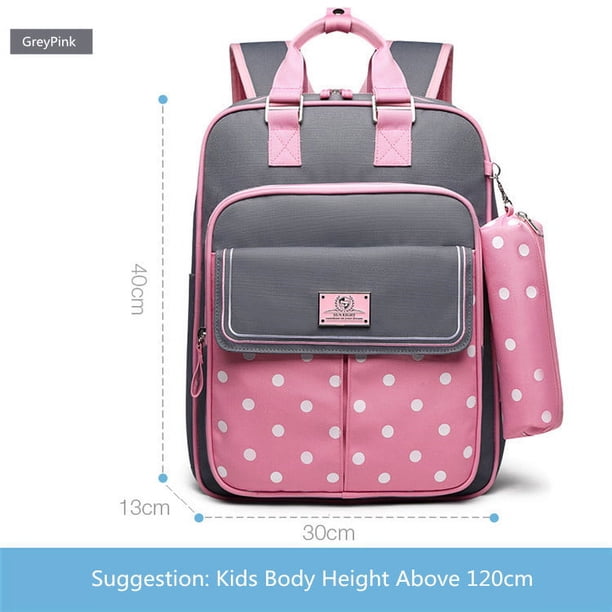 purple school bags for kids plaid book bag pink waterproof School backpacks for girls large capacity backpack with many pockets
