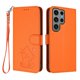 thumbnail image 1 of Funda Volteable tipo Billetera con Correa para Samsung Galaxy S23 Ultra, Naranja, 1 of 6