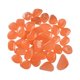 thumbnail image 3 of 50 Uds Piedras Luminosas Guijarros Decoración Decorativa Brillan En La Oscuridad Rocas Naranja Claro, 3 of 5