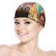 thumbnail image 5 of Primos Gorro de Natación de Licra, Gorro de Baño de Tela Cómoda, Gorro Elástico Antideslizante para Hombres, Mujeres y Niños, 5 of 6