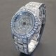 thumbnail image 1 of Eleva Tu Estilo: Reloj Impermeable de Cuarzo para Hombre con Adornos de Pedrería - Perfecto para Moda y Fiestas, 1 of 8