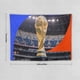 thumbnail image 2 of FIFA WORLD CUP Tapiz Temático Anti-Bolitas, Regalo Colgante de Pared, Fondo para Habitación, Dormitorio, Fans, Pancarta de Fondo, Suministros de Decoración para Fiesta de Cumpleaños 75*100CM,30", 2 of 6