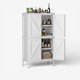 thumbnail image 1 of Mueble organizador 4 puertas 4 niveles linea white YXG-04, 1 of 7