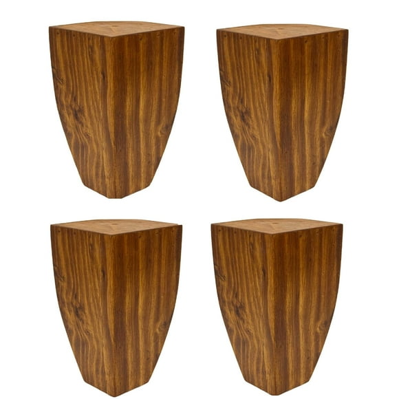 Patas Madera Para Cama Europea Pack 4 Unidades