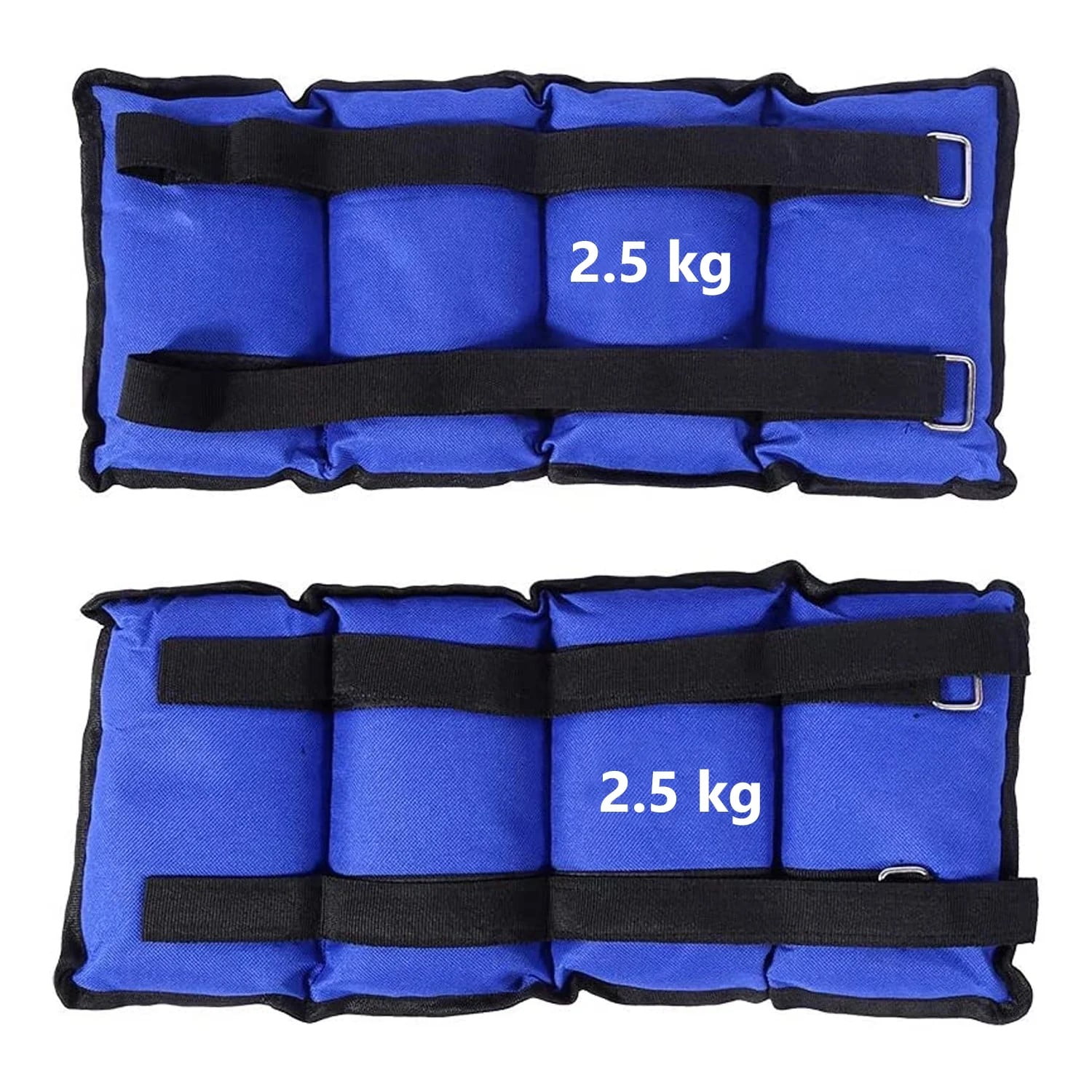 Importclick - Pesas Deportivas Tobillos Muñeca 5 Kg Azul